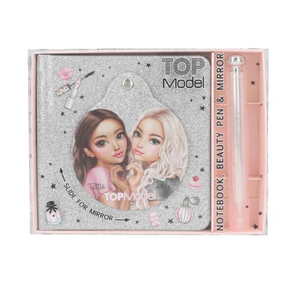 Depesche TOPModel Beauty Notizbuch mit Kugelschreiber