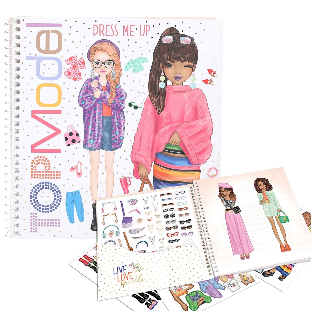 Depesche 0013804 TOPModel Dress Me Up Stickerbuch