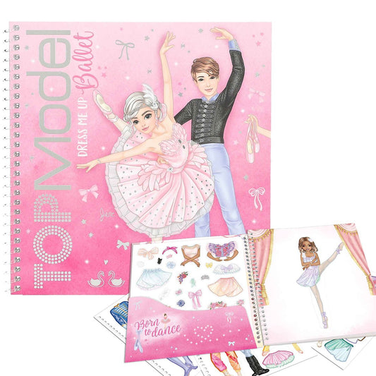 Depesche TOPModel Dress me up Stickerbuch Ballet