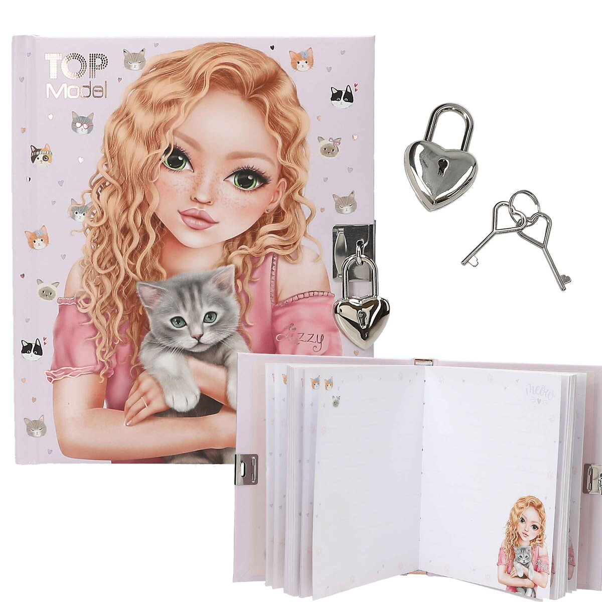 DEPESCHE 13569 TOPModel Kitty Tagebuch KITTY and DOGGY