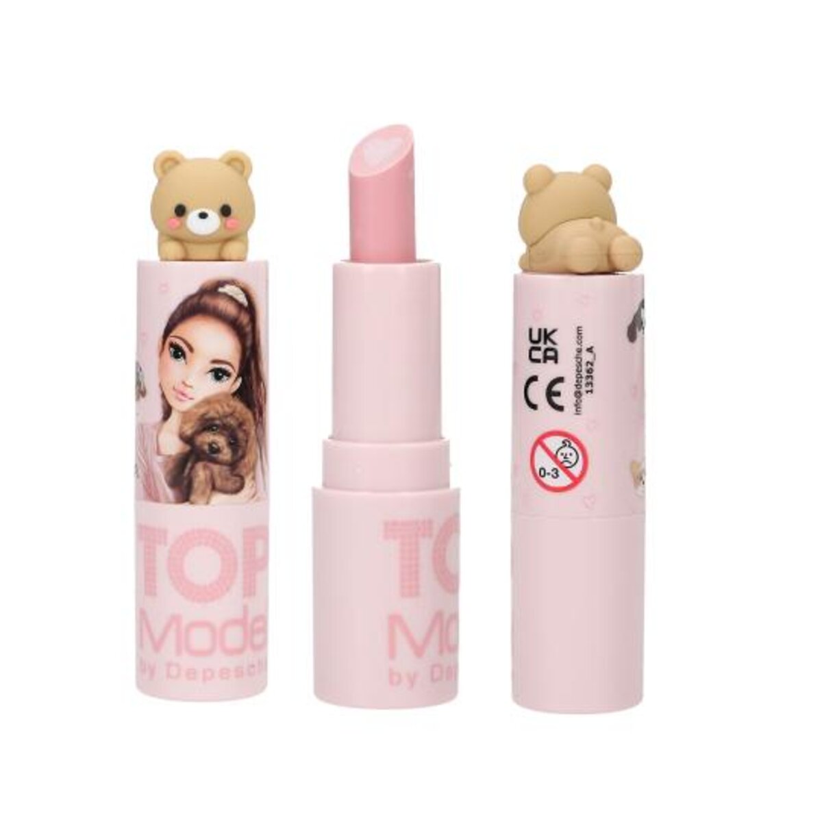 Depesche TOPModel Lippenstift-Radierer mit Topper, sortiert