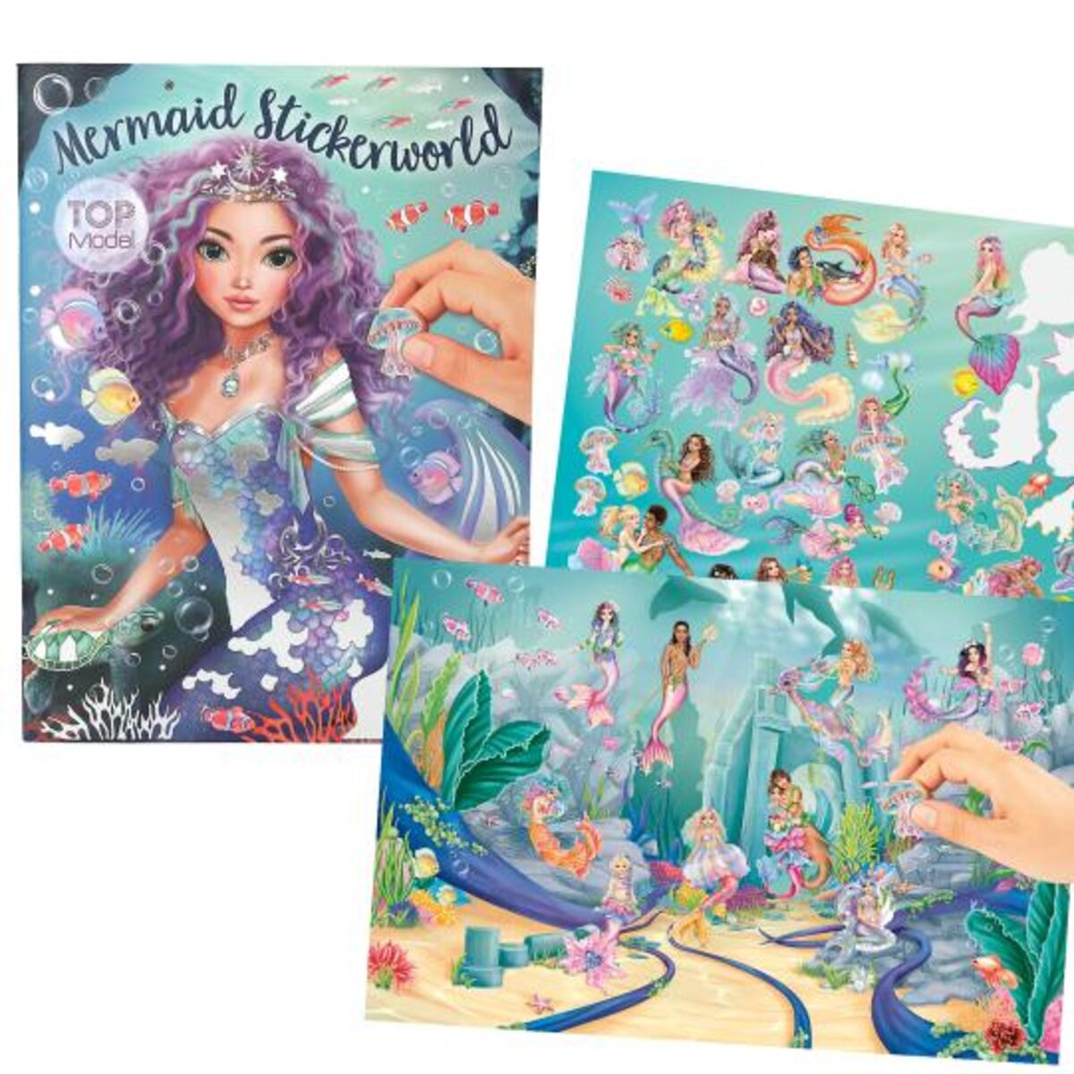 Depesche 13395 TOPModel Metallic Stickerworld MERMAID