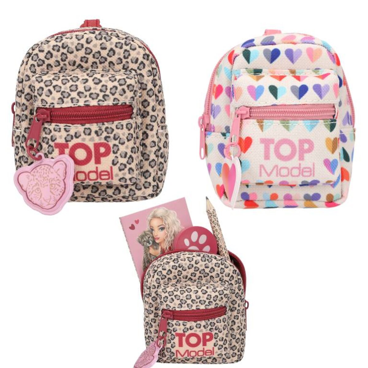 Depesche 0013800 TOPModel Mini Rucksack mit Schreibset