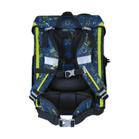 DerDieDas ErgoFlex Easy Schulranzen-Set 5tlg. Neon Crazy 22,5 Liter