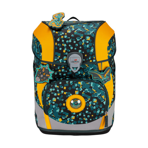 DerDieDas ErgoFlex Tiny Schulranzen-Set 5tlg. Dino Time 21 Liter
