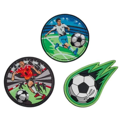 DerDieDas Schulranzen-Set Ergoflex Easy Soccer Green, 5-teilig