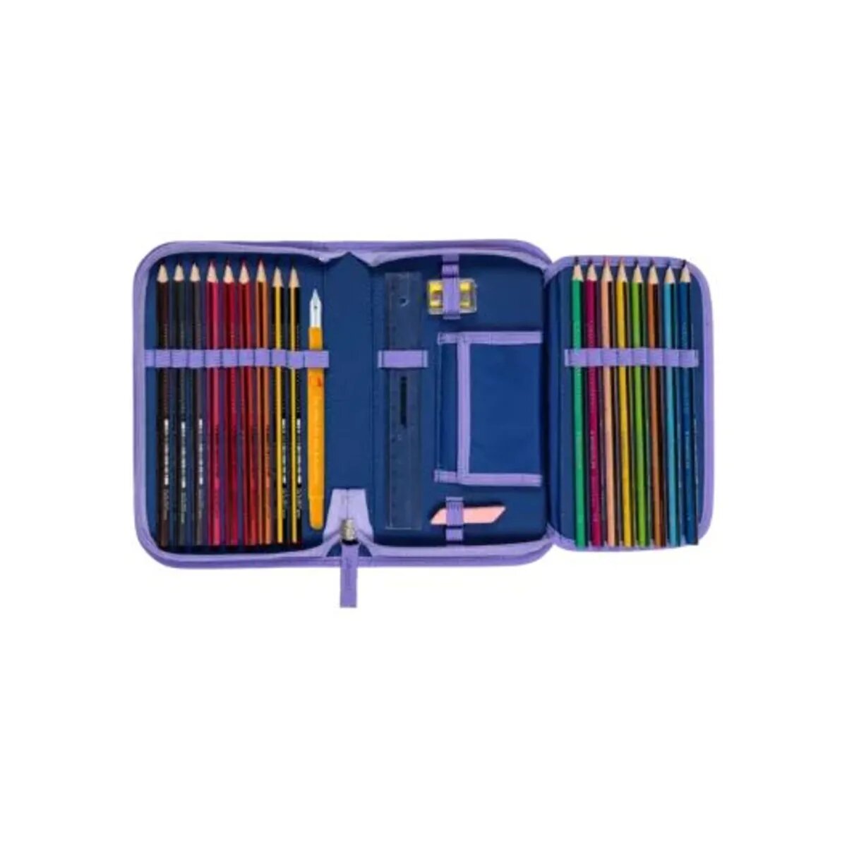 DerDieDas Schulranzen-Set Ergoflex Easy Deep Ocean, 5-teilig