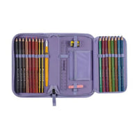 DerDieDas Schulrucksack-Set ErgoFlex Hippie Hair