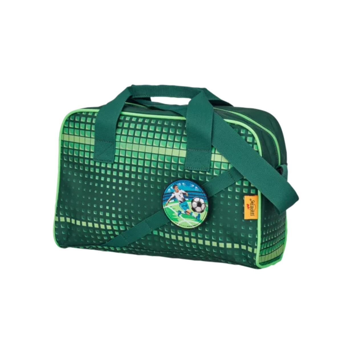 DerDiesDas Schulranzen-Set Ergoflex Soccer Green, 5-teilig