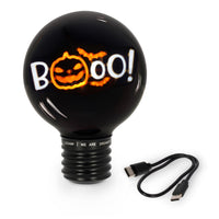 Deko-Tischlampe in Glühbirnenform - Pumpkin Booo - Bulb Fiction