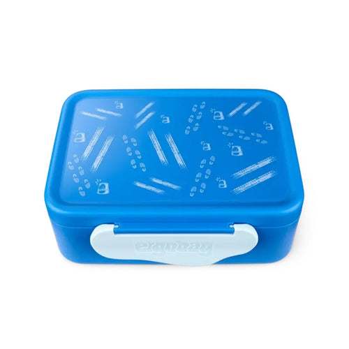 ergobag Brotdose Blaulicht blau türkis 0,5 x 17 x 12 cm besonders leicht und robust