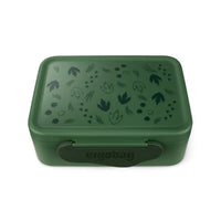 Fond of ergobag Brotdose Dino grün 0,5 x 17 x 12 cm besonders leicht und robust - Produktansicht bei Farbe und mehr