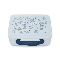 Fond of ergobag Brotdose Delfin aus leichtem und robustem Kunstoff blau 17 x 7 x 14 cm - Produktansicht bei Farbe und mehr