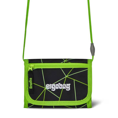 ergobag Brustbeutel CyBär Race schwarz grün 0,3 x 1 x 10 cm