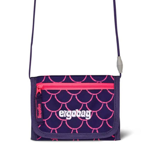 ergobag Brustbeutel PerlentauchBär Rosa Lila 0,3 x 1 x 10 cm