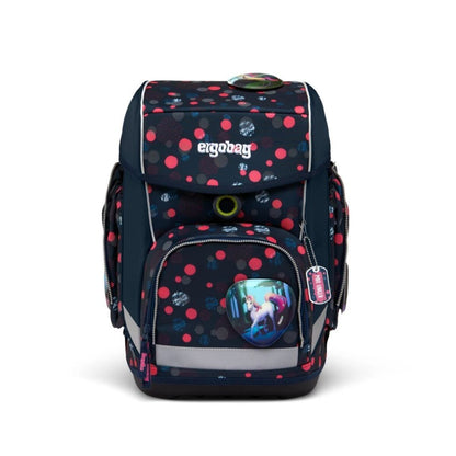 ergobag CUBO Schulrucksack-Set PhantBärsiewelt REFLEX GLOW, 5-teilig