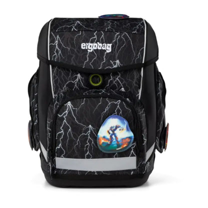 ergobag CUBO Schulrucksack-Set Super ReflektBär, 5-teilig