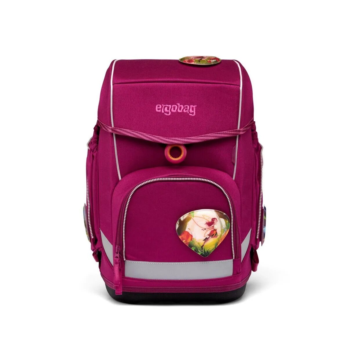 ergobag CUBO Schulrucksack-Set WaldzauBär ECO HERO, 5-teilig