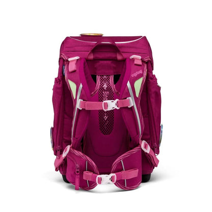 ergobag CUBO Schulrucksack-Set WaldzauBär ECO HERO, 5-teilig