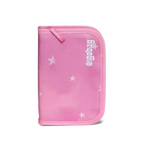 ergobag Federmäppchen WolkenzauBär Rosa mit 22 Teilen befüllt