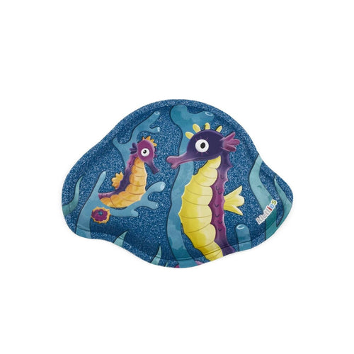 ergobag Funkel-Klettie Seepferdchen bunt 10 x 9 x 1 cm