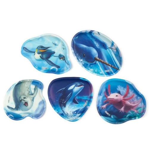 ergobag Kontur Klettie-Set 5tlg. Unterwasser