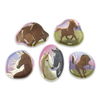 Fond of ergobag Kontur Kletties-Set Pferdeglück, 5-teilig bunt 10 x 0,4 x 9 cm - Produktansicht bei Farbe und mehr