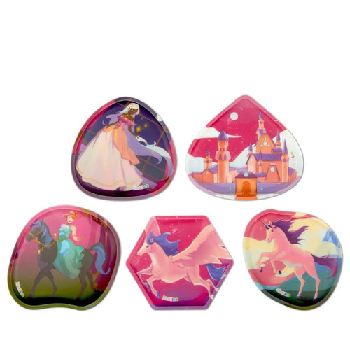 ergobag Kontur Kletties-Set Prinzessin, 5-teilig bunt 10 x 0,4 x 9 cm