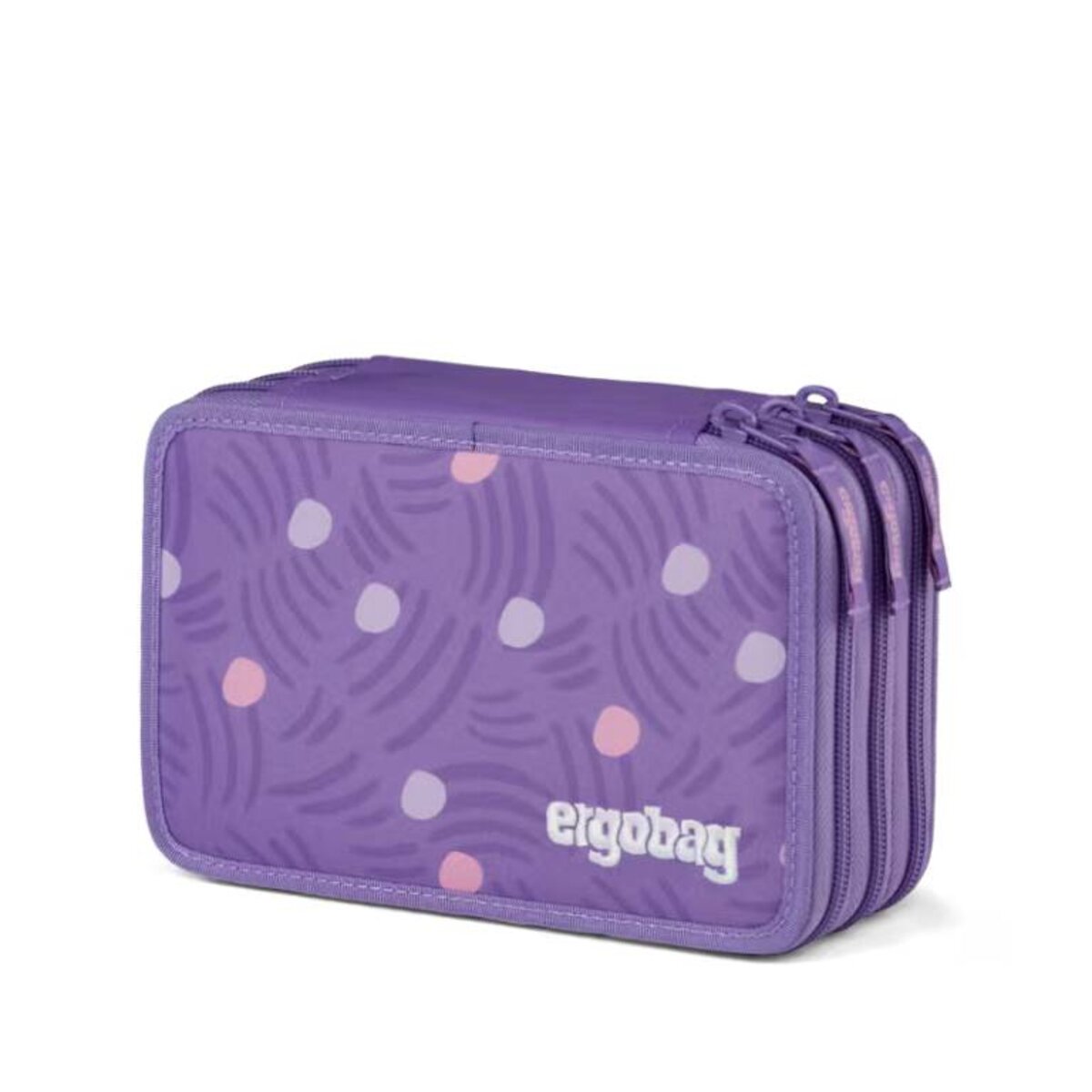 ergobag Maxi Mäppchen PonyBäradies lila 40-teilig 20 x 6,5 x 13.5 cm