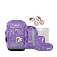 Fond of ergobag Pack Set Schulranzen-Set PonyBärparadies, 6-teilig Lila 20 Liter - Produktansicht bei Farbe und mehr