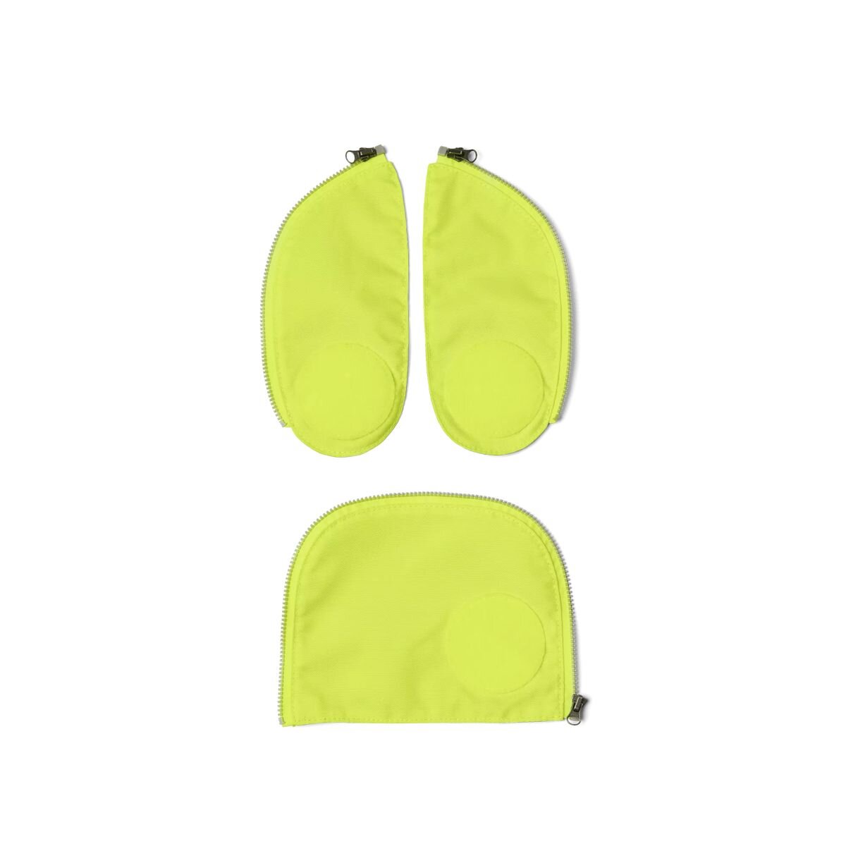 ergobag Sicherheitsset Fluo-Zip Set, Gelb