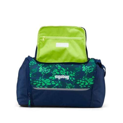 ergobag Sporttasche Drachenbezwingbär blau grün 26,5 Liter 21 x 21 x 42 cm