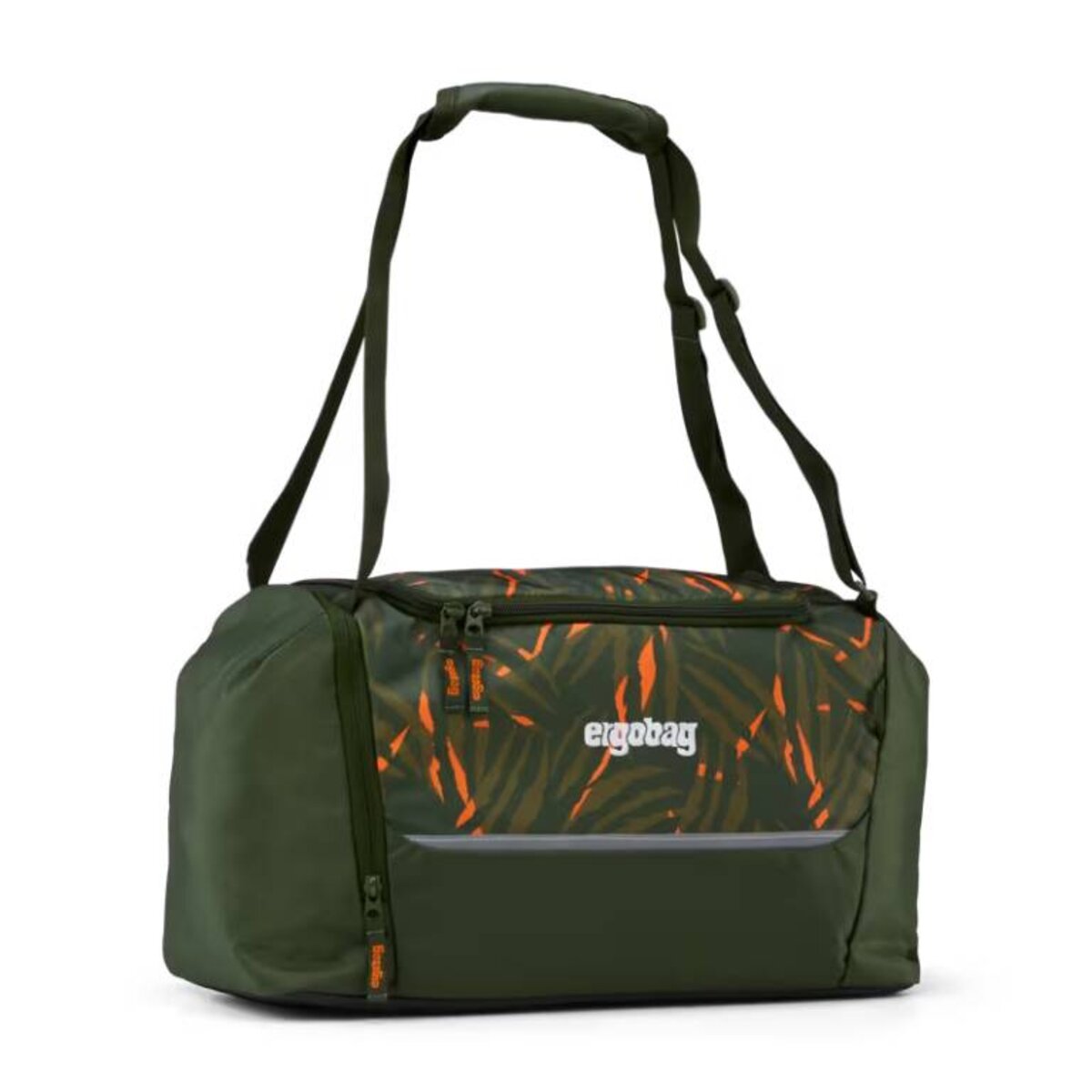 ergobag Sporttasche ExBärdition grün orange 26,5 Liter 21 x 21 x 42 cm
