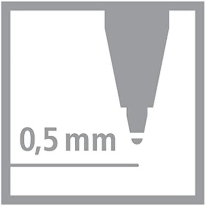 Ergonomischer Tintenroller für Linkshänder - STABILO EASYoriginal Pastel in rosiges Rouge