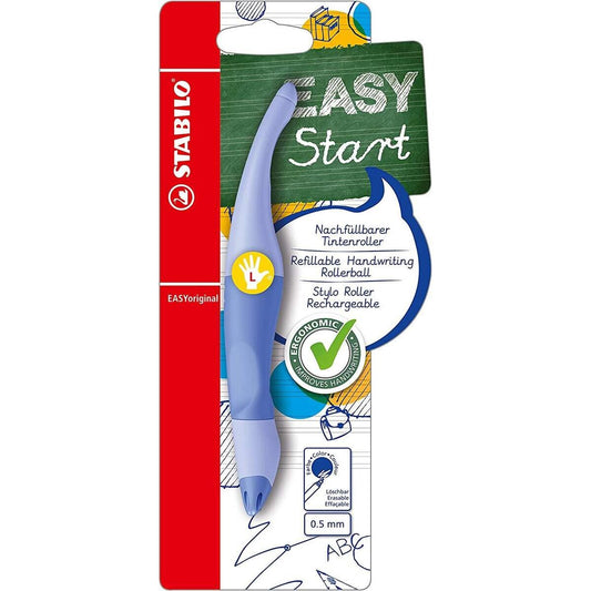 Ergonomischer Tintenroller für Linkshänder - STABILO EASYoriginal Pastel in Wolkenblau