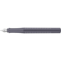 Faber-Castell - Füller Grip 2010, Federstärke M, dapple gray