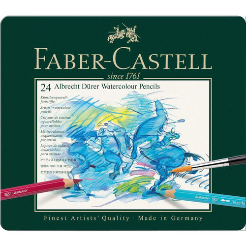 Faber-Castell Albrecht Dürer Aquarellstift, 24er Metalletui