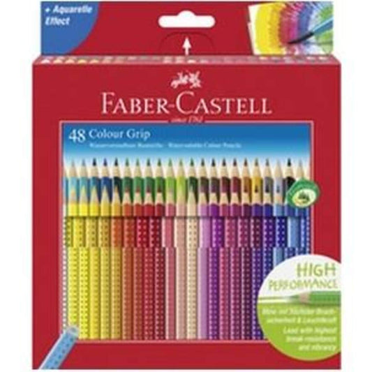 Faber-Castell Buntstift Colour Grip 48er Kartonetui