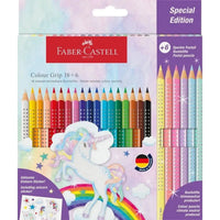 Faber Castell Buntstift Colour Grip Einhorn 18+6 - Produktansicht bei Farbe und mehr