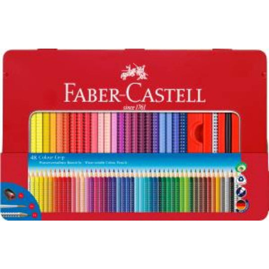 Faber-Castell Buntstift Colour Grip 48er Metalletui