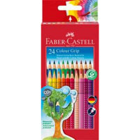 Faber-Castell Buntstift Colour GRIP 24er Kartonetui - Produktansicht bei Farbe und mehr