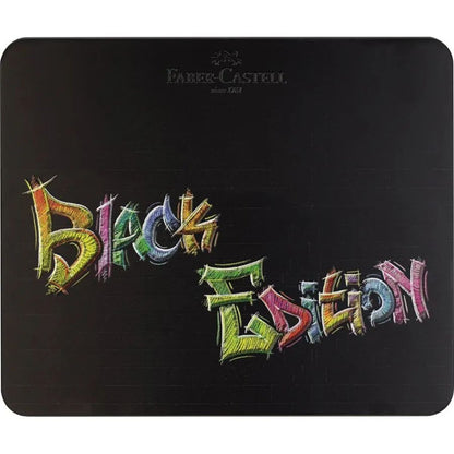 Faber-Castell Buntstifte Black Edition 100er Metalletui