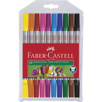 Faber-Castell Doppelfasermaler, 10 Stück - Produktansicht bei Farbe und mehr