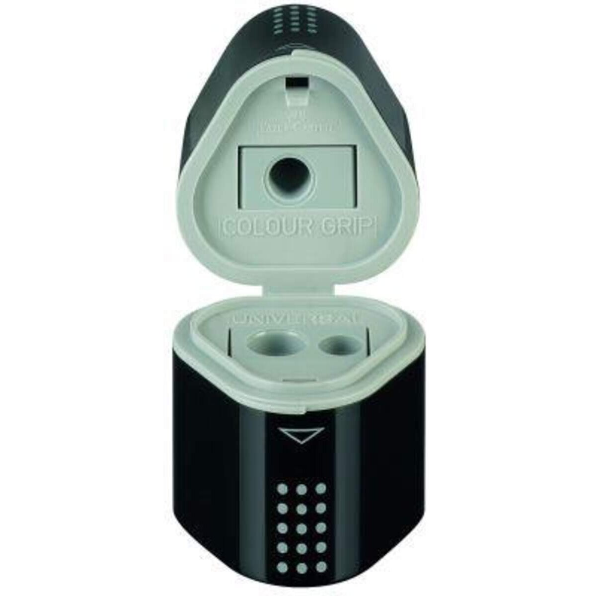 Faber-Castell Dreifachspitzer GRIP 2001, schwarz