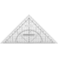 Faber-Castell Geometriedreieck Grip, mit Griff, 22 cm - Produktansicht bei Farbe und mehr