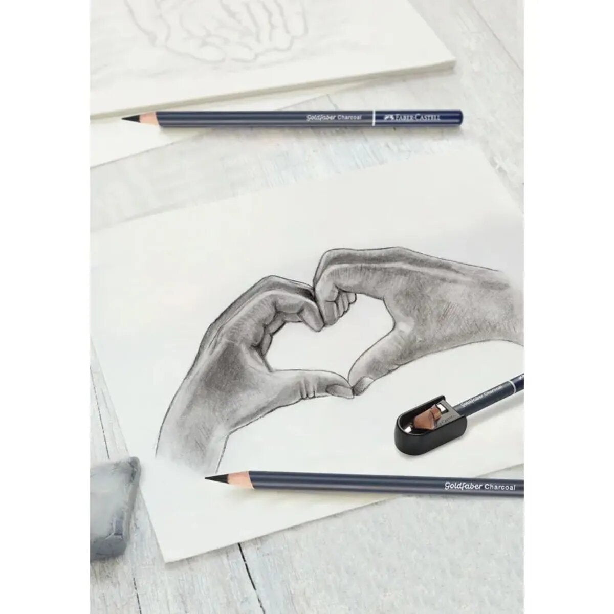 Faber-Castell Goldfaber Charcoal Zeichenset 8-teilig