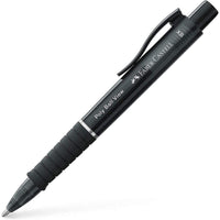 Faber-Castell Kugelschreiber Poly Ball View schwarz - Produktansicht bei Farbe und mehr