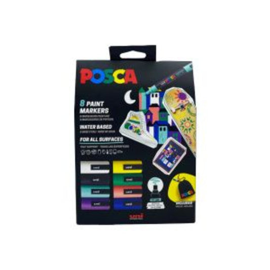 Faber-Castell Marker UNI POSCA PC-5M 8er Aktionsset