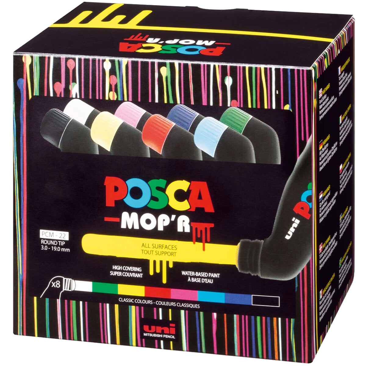 Faber-Castell Marker UNI POSCA MOP´R PCM-22 8er Set