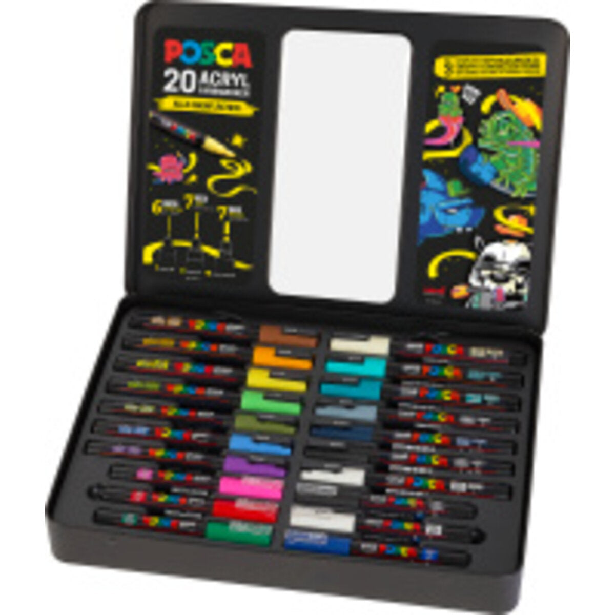 Faber-Castell Marker UNI POSCA Etui Graffiti 20x